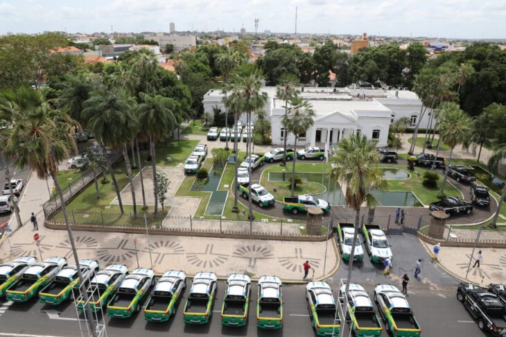 Governo entrega 43 viaturas para reforçar segurança na capital e interior do Piauí